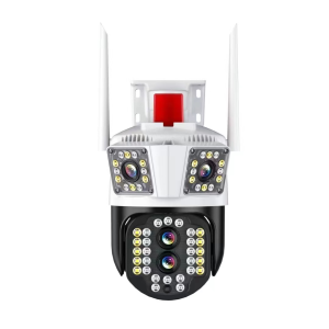 Camera Wifi PTZ Ngoài Trời 4K 8MP HD Camera Kép Giám Sát CCTV IP V380 PRO Với Chức Năng Tự Động Theo Dõi 4MP Bảo Vệ An Ninh