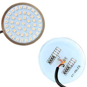 1 Cặp 48SMD LED Đèn Báo Rẽ Xe Máy 1157 Ổ Cắm Màu Trắng/vàng Đèn Báo Phanh Đèn Đỗ Xe Cho Harley 12V