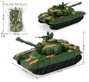 KIDZMANIA - UKURAN BESAR | MAINAN ANAK MOBIL TANK MILITARY BO HC019A BUMP AND GO MAINAN ANAK