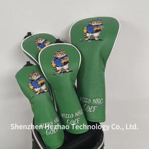 PGM | Golf Wood Cover PU Material For Driver Fairway Hybrid Waterproof Protector Cover Tiger Golf Headcovers Soft Durable Club Covers