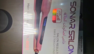 Catokan SONAR SN-8093 Curly Rambut Wanita Straightener Pelurus Rambut Ion