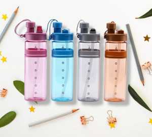 Botol Minum Sport - Botol Minum Air With Sedotan Bottle 700ml/600ml 7259/7258