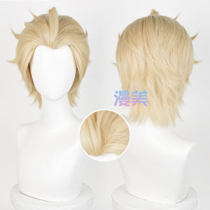 ศิลปะการ์ตูน ฮาราจูกุ เครื่องแต่งกาย สำหรับผู้ชาย วัยรุ่น หน้าม้า ขนสั้น ทรงผมแบบติดที่ศีรษะ วัสดุสแปนเด็กซ์ เหมาะสำหรับผู้ชายและผู้หญิง