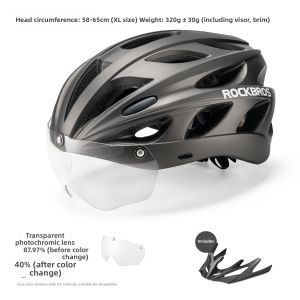 RockBros | Wide Fit Helmet with Visor