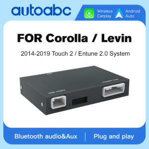 2025 New Wireless Carplay Android Auto For Toyota Corolla/ Levin 2014-2019 Mirror Link AirPlay Bluetooth GPS Navigation