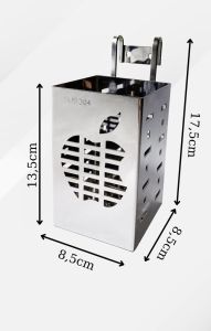 Ống cắm đũa - Giỏ đũa inox cao cấp 304