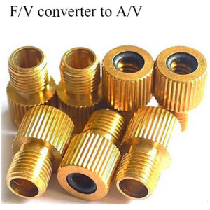 5/10PCS Adapter for Valve Mountain Bike Motorbike Cycling Inflated Lends To Schrader Small Golden Big Wheel Bike Accessories