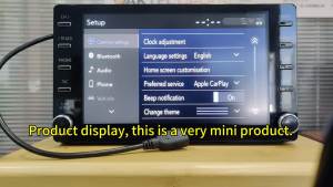 2In1 Không Dây Carplay Android Auto Dongle Type-C USB Bluetooth Wifi Plug And Play Dành Cho Chevrolet Citroen Buick Cadillac Chery VW
