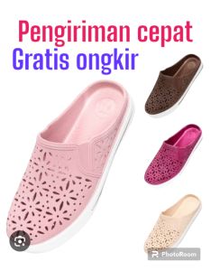 sandal slop karet yumeida untuk wanita