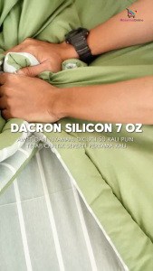 Tinggi 30: Bedcover Set Korean Style Jumbo Two Tones Aesthetic Sprei Fitted King 180 Queen 160