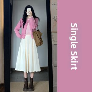 SUSIEYUAN | Autumn Knitted Dress Set