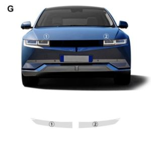 TPU Car Headlight Protective Film For 2022–2023 Modern IONIQ 5 PPF Transport & Smoke Anti-Scratch Auto External Accessories