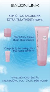 Dầu Xả Ủ Phục Hồi Tóc Dành Cho Tóc Hư Tổn Salon Link Extra Treatment Amino Acid Silk Protein 250G