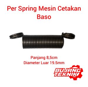 Per Spring Mesin Cetak Bakso MBM-R280 SJ-280