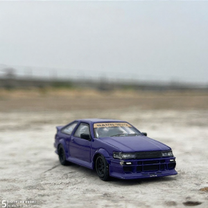 Wide-body Version Car Model with Shock Absorption 1/64