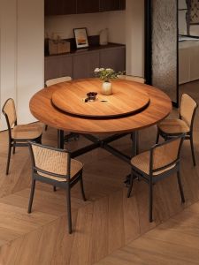 ZHUSHANXIA | Vintage Folding Round Table