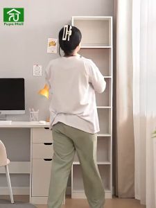 3/4/5/6 Tier Bookshelf Bookcase Display Rack White Utility Shelf Storage Rack Book Cabinet