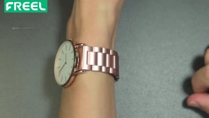 Stainless steel strap 18mm 20mm 22mm 24mmwatch band fitbit strap/stainless watch Metal Straps for Mens & Women Compatbile for Samsung Huawei Fossil Smart Watch