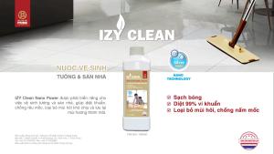 Nước Lau Sàn Đậm Đặc IZY Clean 1L | Cho Sàn Gạch Tường Ốp Gạch Đá Granite Đá Marble