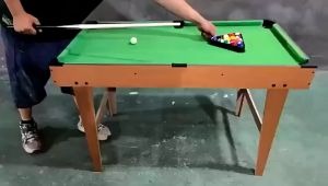 IFIOLY 【Free Gift】121*61*78cm  Billiards Table Billiards Set Sports Mini Billiards Table Toys Christmas Gift Boys Billiards Table