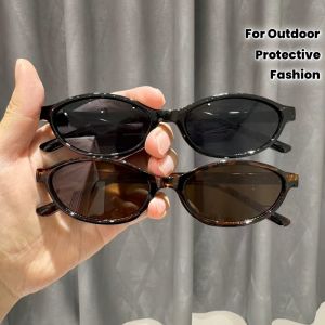 2pcs Womens Vintage Small Oval Sunglasses UV Protection Ideal for Outdoor Travel Driving & Daily Wear Perfect Gifts