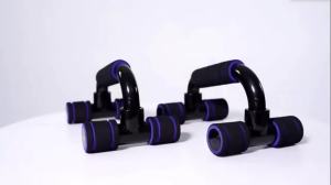 1pair U-shaped Push-up Rack Fitness Equipment Hand Sponge Grip Muscle Training Push Up Bar Chest Home Gym Body Building