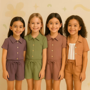 Two Mix - Eva Set Setelan baju Celana anak perempuan 1-8 tahun 4418