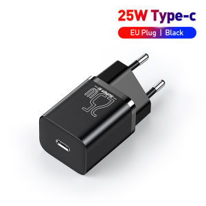 BASEUS | Baseus USB C Charger 25W Support Type C PD Fast Charging Portable Phone Charger For iPhone 15 14 13 Pro Max Samsung S22 Tablet