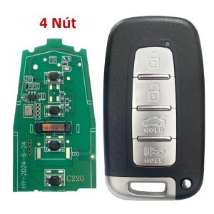 YOCASTYSY5HMFNA04 Chìa Khóa Điều Khiển Từ Xa Thông Minh 433Mhz Dành Cho Hyundai I30 IX35 Sonata Genesis Veloster Equus Tucson Kia Forte Rio Sorento - Điều Khiển Không Dây
