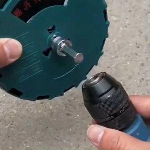 CASTA Mata Bor Pelubang Kayu Jangka 45-130mm Adjustable Circle Hole Saw Triple Blade - Lubang Bulat Rapi untuk Lampu Downlight Spotlight Speaker Triplek Termurah