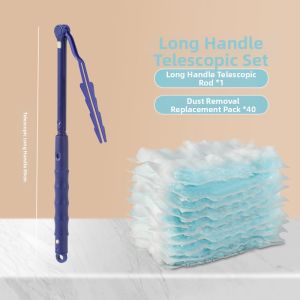 KEKESHANGJIA | Disposable Electrostatic Dusting Feather Duster Extendable