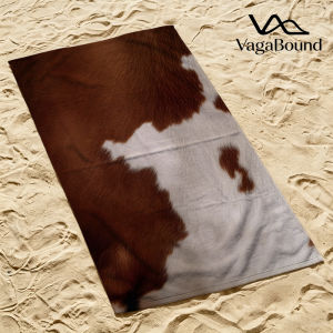 Cowhide Patchwork Quick Drying Beach Towels Ultra Lightweight Fast-drying Super Absorbent It is a must-have item for summer