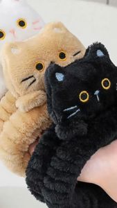 Gratis Ongkir - Bando Cuci Muka Lucu / Headband Pita Kucing