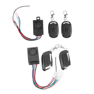 【New Arrival】 Wireless Bike Alarm System 125dB for E-bikes with Remote Control Scooter Security Anti-Lost Device