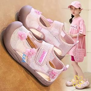 Dép Cho Bé Phong Cách Công Chúa Mới Hè Siêu Nhẹ Đế Mềm