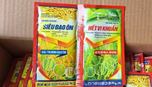 [20gr/gói] Cặp gói Vieteam 82Wp và Sunshi 21WP Phòng trừ đạo ôn hết vi khuẩn 1 cặp = 2 gói: pha được 25L nước