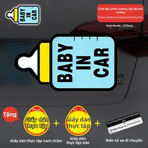 JOYCS | Biển Báo Phản Quang Từ Tính Cho Tài Xế Mới