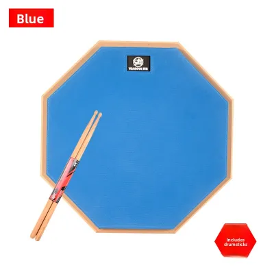 Beginner Silent Drum Pad Set 12 inch with Metronome