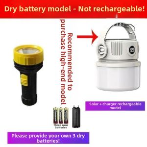 Solar Powered Ultra-Long Standby Emergency Light