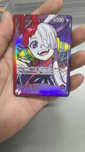Bandai | 6Pcs One Piece Japanese Anime Collection Card OPCG OP06 Yamato Vinsmoke Reiju Uta Cecko Moria Perona Game Cards Toys