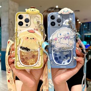 Adorable Drip Dog Full Cover Huawei Mate Series Phone Case Anti-Fall Cute Cartoon Cinnamon Dog Soft Protective Shell for Mate 60 70