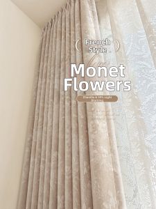 Light Blocking Curtains with Embroidery Velvet Chiffon Vintage Luxurious