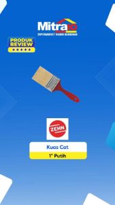 Zehn Kuas Cat 1 Inch Putih