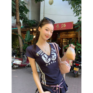 Flirty & Fitted V-Neck T-Shirt Women