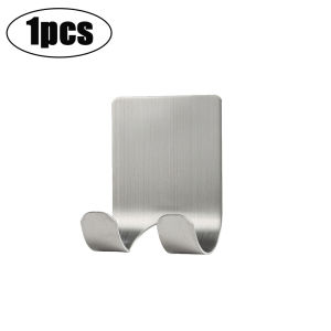 1-4pcs Wall Razor Holder Storage Hook Stainless Steel Men Shaver Storage Rack Shaver Shelf Hanger Stand Razor Blade Holder Hooks