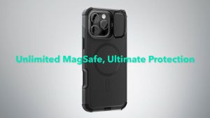 Ốp Lưng ESR Dành Cho iPhone 16 Promax/ iPhone 16 Pro ESR Cyber Tough Case with Stash Stand (HaloLock) Sạc Từ Tính