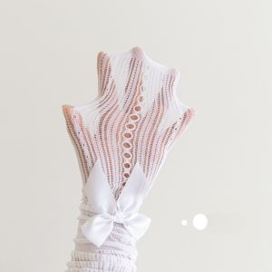 Girls Lace Underwear Summer Thin Breathable Childrens Tights Princess Style Nylon Fabric Elastic Fiber Knitted Stockings