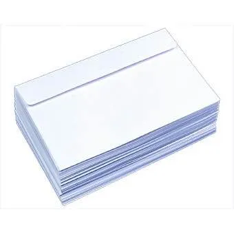 Xấp 100 cái Bao bì thư trắng 12x18 có keo