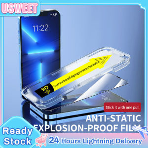 High-Definition Glass Film For Mobile Phone Screen Suitable For Mobile Phone Film Screen Protection Film Shockproof Protective Suitable For IPhone 11/13Pro Max/14Plus