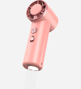 Quạt Mini Cầm Tay Sạc Được Tích Hợp Đèn Pin Quạt Du Lịch Bỏ Túi Với Đèn Pin Để Làm Mát Mùa Hè